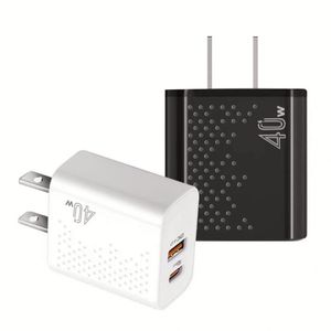 Best Quality QC4.0 PD 20W Power Charger Super Fast Wall <b>Adapter</b> 40W <b>USB</b> A+<b>C</b> Travel Charger for Phone EU US Plugs - Product Image 1