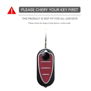 <span class=keywords><strong>Porte</strong></span>-clés en Silicone pour <span class=keywords><strong>Alfa</strong></span> <span class=keywords><strong>Romeo</strong></span> Giulietta Myth Junior 4C <span class=keywords><strong>Romeo</strong></span> Mito Myth 159 GTO GTA, accessoires de voiture - Product Image 6