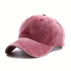 Casquettes de baseball personnalisées OEM en gros, 100 % coton, 6 panneaux, en jean courant, visière incurvée, image imprimée, unisexe, pour sports de plein air - Product Image 5