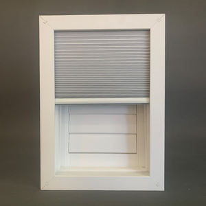 2025 tonalità a nido d'ape dal Design moderno per uso alberghiero ha migliorato lo stile di Comfort con il modello di apertura orizzontale per le persiane delle piantagioni - Product Image 2