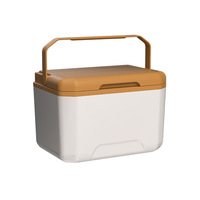 Boîte isotherme écologique 5L pour la conservation des aliments, mini-réfrigérateur portable pour le camping en extérieur et l'usage commercial