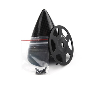 2 lưỡi sợi carbon Spinner cánh quạt bìa cho gassoline RC Mô hình máy bay máy bay 2.75 ''3''3.5''<span class=keywords><strong>4</strong></span> ''<span class=keywords><strong>4</strong></span>.5' '5''5.5'' inch - Product Image 5