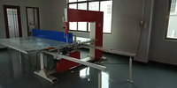 Máquina de Corte Vertical Manual de Espuma con Motor Paso a Paso y Bomba, Control Digital para Cortar Esponja, EVA, EPE y Papel