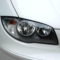 Ensemble de phares projecteurs LED bicolores carrés F88, phare avant modifié pour Série 1 E87 2004-2012 6000K 12V