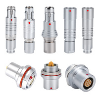 Connecteur circulaire RF en laiton TGG ZHG Aerospace, étanche IP68, 2-32 broches, pour montage sur panneau industriel, marin et sous-marin