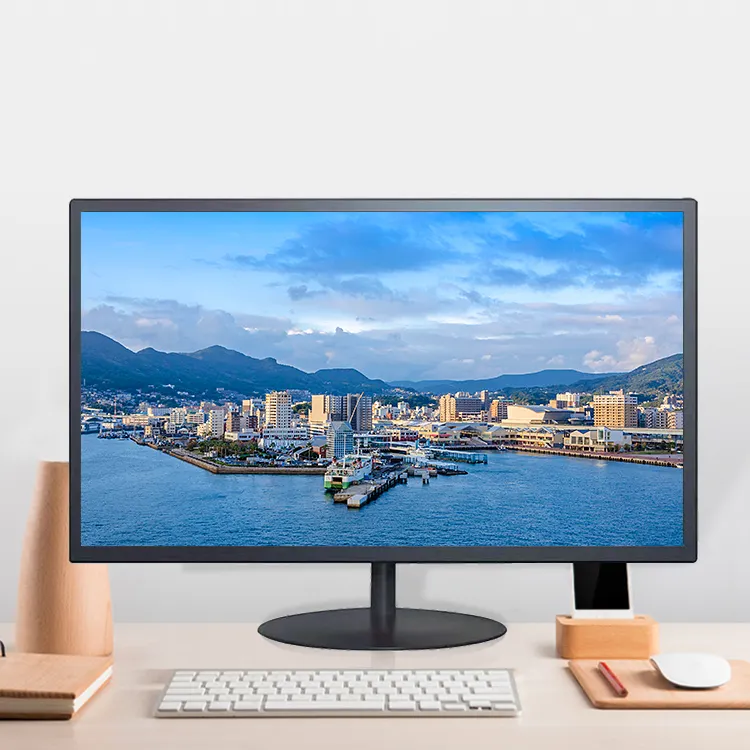 Monitor LED per computer PC da 21.5 pollici a buon mercato all'ingrosso della fabbrica di Shenzhen