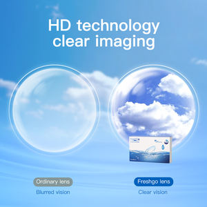 Libre Magister <span class=keywords><strong>silicona</strong></span> <span class=keywords><strong>hidrogel</strong></span> diario desechable alta permeabilidad al oxígeno suave claro lentes de contacto de prescripción de lentes de contacto - Product Image 4