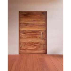Porte d'entrée double en bois massif pour <span class=keywords><strong>maison</strong></span> de luxe - Product Image 4
