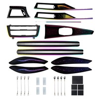 Kit d'éclairage d'ambiance pour voiture F30 en promotion, éclairage d'ambiance dynamique LED pour BMW Série 3 Série 4, modèle Galaxy RHD