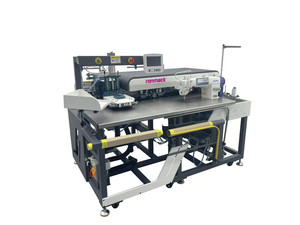 RONMACK RM-8000-PC 250*250mm Automatic Pocket Setter with Flap Attach Flat-Bed <b>Lock</b> Stitch Metal Garment Factory - Product Image 3