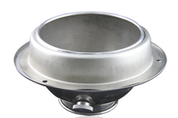 Diffuseur de buse à jet sphérique moderne en acier inoxydable pour la ventilation et la climatisation HVAC, pour usage hôtelier