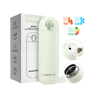 Bouteille d'eau isotherme Everich en acier inoxydable à double paroi, nouveau design ODM, avec bouchon à capsule et large ouverture