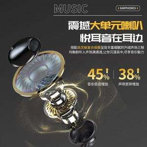 Écouteurs sans fil à clipser sur le col, casque stéréo 5.4 avec affichage numérique pour jeux en direct et appels - Product Image 3
