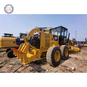 Motoniveladora CAT Usada de Segunda Mano de Buena Calidad, Excavadora de 14 Toneladas, Modelo Popular Japonés, en Buen Estado, Disponible en Stock - Product Image 1