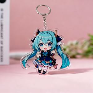 Llavero Holográfico de Burbuja de Té, Llavero Acrílico Personalizado, Anillo de Llavero Personalizado, Dijes Acrílicos, Llavero Acrílico Transparente - Product Image 2