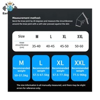 Rodillera de Compresión Transpirable de Spandex de Alta Calidad, Protección Delgada para Deportes al Aire Libre de Primavera, Correr, Baloncesto, Fútbol