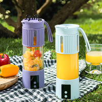 Huis Keuken Accessoires Elektrische Mini Usb 12 Messen Juicer Cup Machine Draagbare Fruit Goedkope Juicer Blender