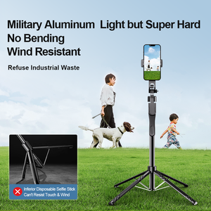 BEIYANG C11 C12 K28折りたたみ式ワイヤレスリモート携帯電話ミニポケットモノポッド自分撮りスティック三脚iPhone Android用 - Product Image 5