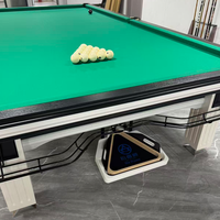 Système de récupération de billes de billard pyramidales à fonctionnement fluide, robuste, pour billard russe, panier de rangement pour billes de billard