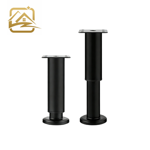 <b>adjustable</b> black Heavy Duty Modern Iron Furniture <b>Legs</b> for Sofa Coffee <b>Table</b> Dining <b>Table</b> Bed & Cabinet-Strong Metal Supports - Product Image 1