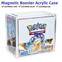 Boîte de rangement magnétique portable en acrylique sans couture, écologique et de qualité supérieure, compatible avec les cartes à collectionner de la collection Grail