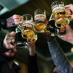 1944 Custom go OGO ararge ARGE arty ar up ITH andle Lear ear ununny Gifts 16oz EER Lass UG - Product Image 5