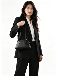 Sac à main artisanal en cuir de veau grainé, intérieur en coton sergé, pour usage galas parisien, destiné aux revendeurs de mode et aux fournisseurs de sourcing personnalisé - Product Image 1