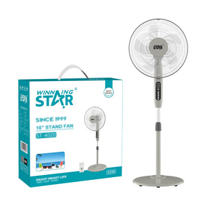 Winningstar 16-inch 50W Portable Floor <b>Fan</b> for Home Use (UK & EU Standard) - A Best-Selling Cross-Border Product - Product Image 1