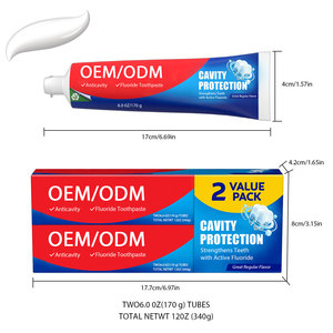 <span class=keywords><strong>Pasta</strong></span> <span class=keywords><strong>Dental</strong></span> Blanqueadora con Menta y Logotipo Personalizado, Elimina Manchas, Protege las Encías y Previene la Caries, Dazzle <span class=keywords><strong>White</strong></span> Fresh 100G - Product Image 4