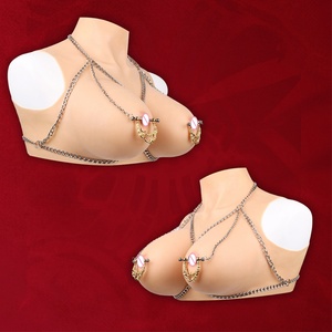 Pinzas para Pezones Doradas QKKQ, Juguetes Sexuales Femeninos BDSM, Pinzas para Pezones Fetichistas, Accesorios para Juegos de Sumisión, Bondage de Senos para Coqueteo Adulto - Product Image 6