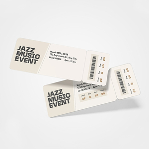 Ticket personalizado para ambos lados Impresión de entradas para <span class=keywords><strong>conciertos</strong></span> de tarjetas fotográficas Banner Music Show Kpop Tamaño estándar de entradas para <span class=keywords><strong>conciertos</strong></span> para eventos - Product Image 6