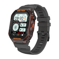 TKYUAN-Reloj inteligente deportivo de 1,75 pulgadas, reloj inteligente deportivo con GPS, resistente al agua, HRV, medición de oxígeno en sangre, IP68