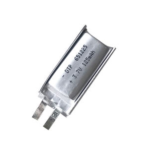 แบตเตอรี่ลิเธียมไอออน 651225 145mAh 3.7V โรงงานผลิต OEM สำหรับของเล่น ผู้ผลิตโพลิเมอร์จัดหาโดยตรง - Product Image 2