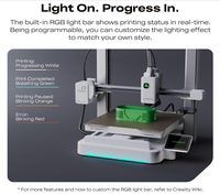 Imprimante 3D intelligente à double extrudeur haute vitesse 500 mm/s FDM PLA pour usage en laboratoire, garantie 1 an pour le prototypage industriel