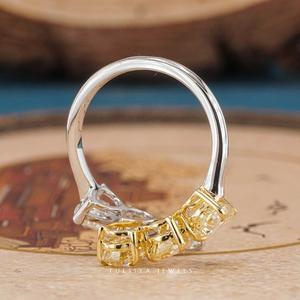 Bagues en diamant de haute joaillerie conçues pour offrir un mélange parfait d'élégance intemporelle, de design moderne et d'une qualité supérieure étincelante - Product Image 2