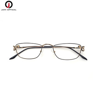 Lunettes <span class=keywords><strong>de</strong></span> lecture flexibles tendance, personnalisables, légères, montures pour femmes, montures en métal rétro - Product Image 2
