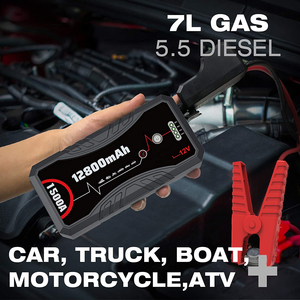 Portable Voiture <span class=keywords><strong>Jump</strong></span> Start Banque D'alimentation Mini Batterie 12V 24V Powerbank Démarreur Voiture De Saut Pour Voiture - Product Image 3