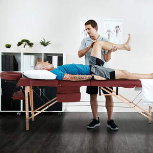 <span class=keywords><strong>Table</strong></span> <span class=keywords><strong>de</strong></span> <span class=keywords><strong>massage</strong></span> pliable portable multifonctionnelle pour salon <span class=keywords><strong>de</strong></span> beauté et spa, facile à transporter - Product Image 4