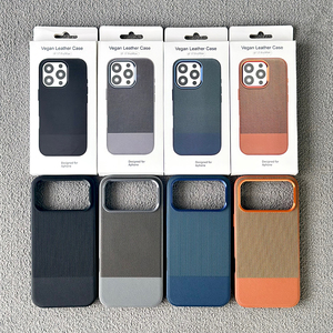 เคสโทรศัพท์หนังกันลื่นหรูหรา L128 สำหรับ iPhone 12 13 14 15 16 17 Pro Max รุ่นธุรกิจ ป้องกันแรงกระแทก พร้อมแม่เหล็ก - Product Image 2