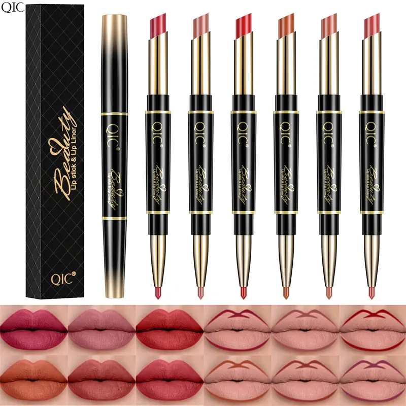 Rot vegan einziehbarer cremiger Lippenstift für schwarze Frauen individuelles Logo Make-up Lippenstift Lippenstift Stift