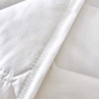 Protège-matelas de qualité supérieure pour hôtel, respirant et absorbant, 200*200cm, personnalisé, avec bande élastique