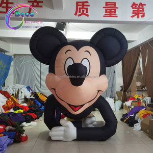 Decoración Inflable de Alta Calidad con Forma de Personaje de Dibujos Animados para Fiestas, Cabeza de Ratón Inflable - Product Image 2