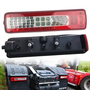 도매 자동차 LED 후면 미등 테일 라이트 볼보 FH4 FH02 FM420/460 트럭 트레일러 부저 트랙터 철 황소 테일 램프