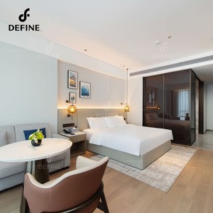 Soluzione Completa <span class=keywords><strong>per</strong></span> <span class=keywords><strong>Arredamento</strong></span> Alberghiero: Set di Mobili Moderni Premium <span class=keywords><strong>per</strong></span> Camere da Letto e Fornitura Completa di Arredi <span class=keywords><strong>per</strong></span> Camere d'Albergo - Product Image 5