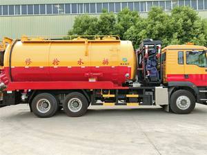 Véhicule d'aspiration de déchets prêt pour le <span class=keywords><strong>chantier</strong></span> de construction: Compact mais puissant. Navigue dans les espaces de construction serrés, facilite l'élimination des déchets! - Product Image 5