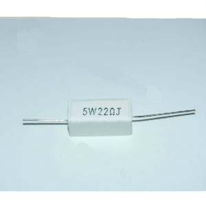 Resistori ceramici da 5W 22 <span class=keywords><strong>Ohm</strong></span> 22R 5% 23*10*10mm - Product Image 2