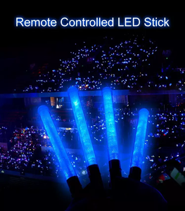 הוביל מקלות עידוד dmx512 נשלט ידידותי לסביבה פלסטיק אור פלחי קונצרט מוסיקה ררב - Product Image 3