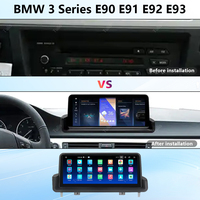 Layar Sentuh CarPlay 12.3" untuk BMW Seri 3 E90 E91 E92 E93 2005-2012 Android Auto Radio Mobil Head Unit Pemutar Multimedia