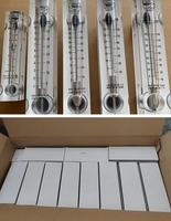 Débitmètre Rotamètre 5 GPM pour eau, liquides chimiques et argon, à montage sur panneau, pour eau et Argon