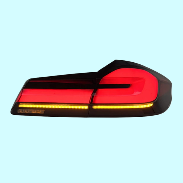 2018-2020 High Brightness LED Headlight for BMW 5 Series G30 Tail Light Assembly Upgrade 2021 New LCILED Daytime Running Light